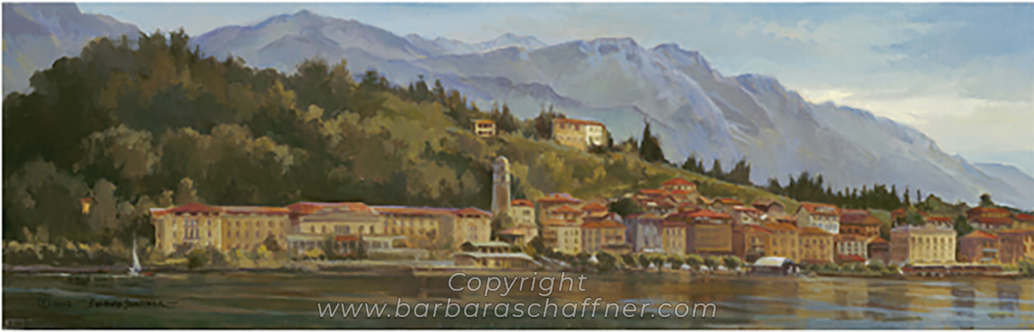"Bellagio Italy" by Barbara Schaffner (barbaraschaffner.com)